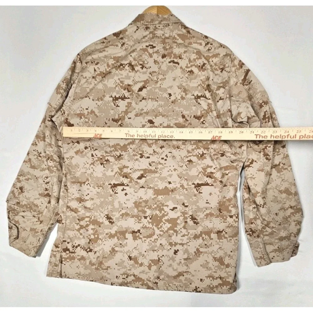 USMC Marines Shirt Jacket Digital Camo Desert Medium Regular Marpat Camouflage